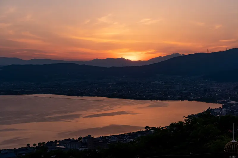 Lake Suwa, Nagano